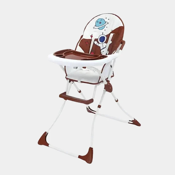 Baby Feeding Highchair – Brown Colour