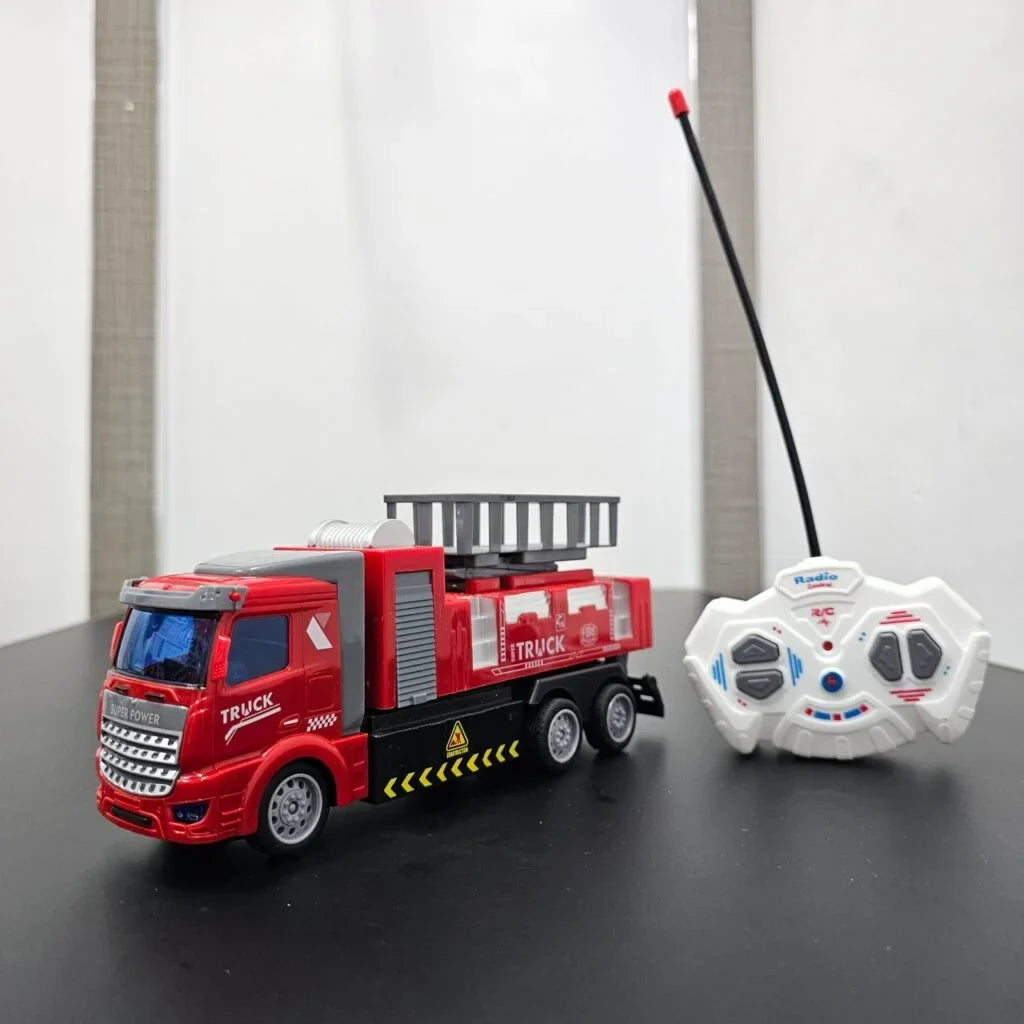 Super Fire Truck R.C. Truck (Without Battery)