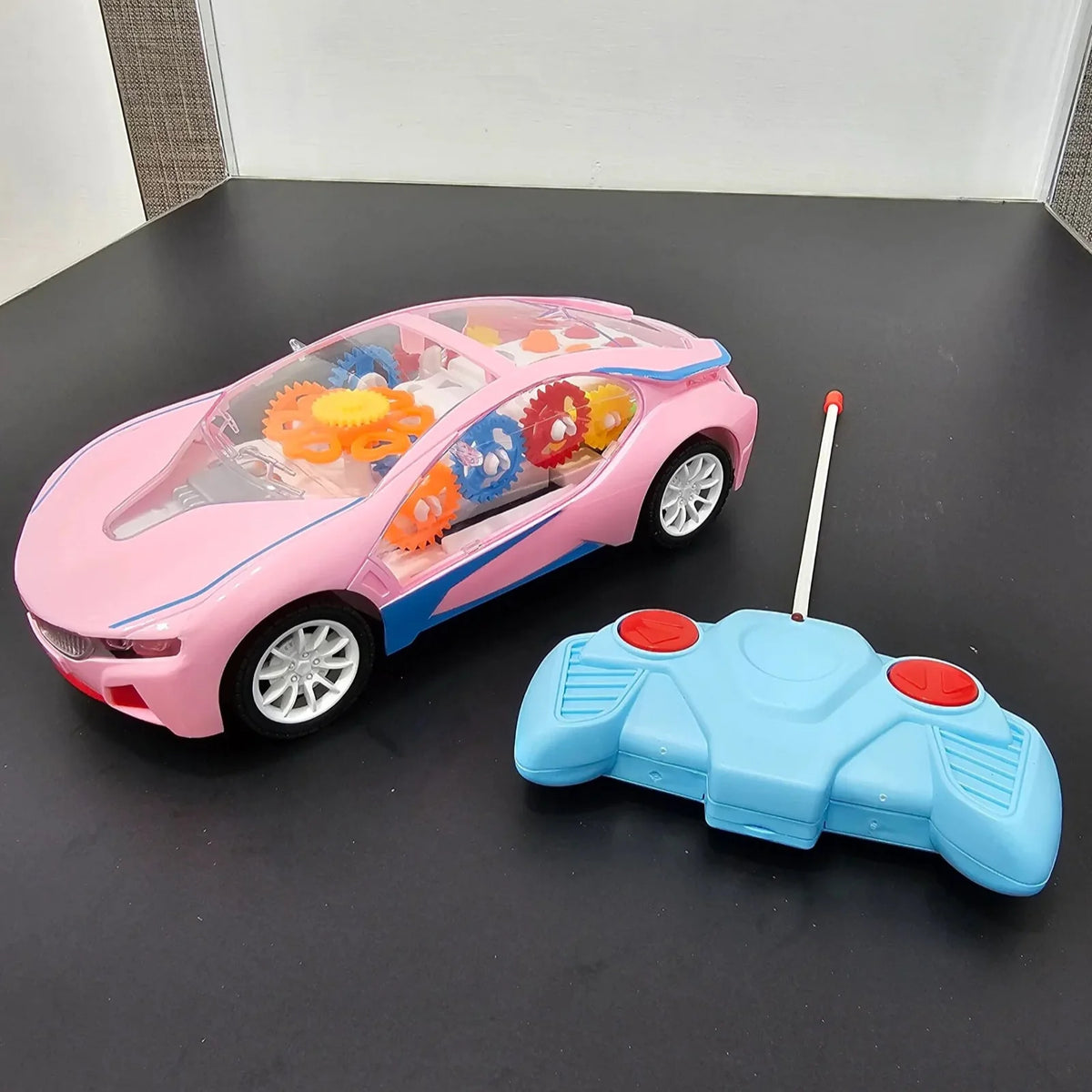 Gear Sport Car – Remote Control with Lights & Moving Gears
