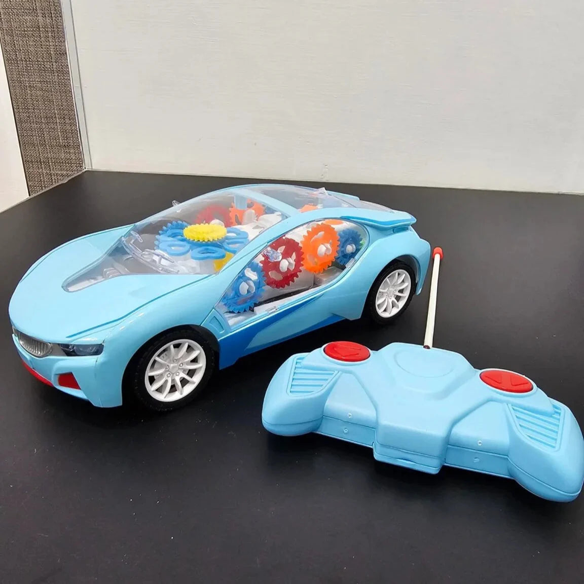 Gear Sport Car – Remote Control with Lights & Moving Gears