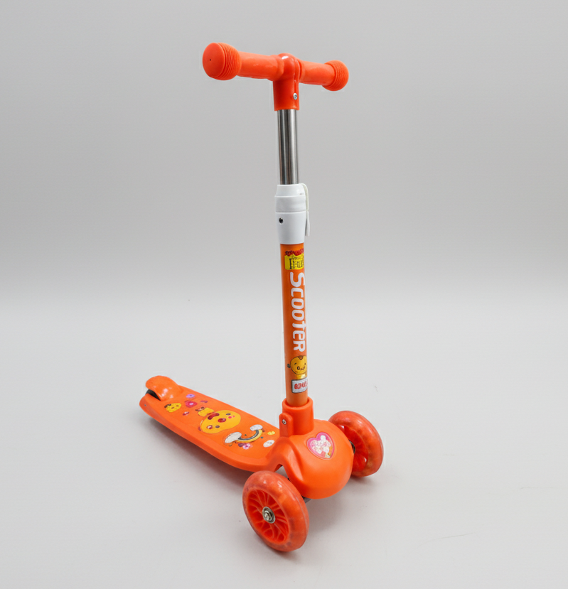 3 Wheel Scooty for Kids – Safe & Fun Ride with Music & Lighting