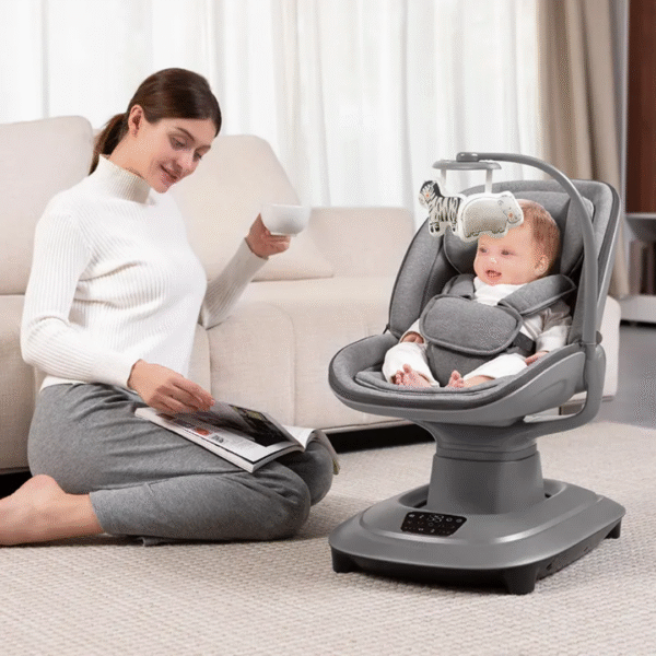 Mastela Deluxe 360° Multi-Motion Cradle – Smart, Safe & Soothing Baby Cradle
