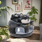 Animal Shape Baby Sofa Seat – Soft & Comfortable
