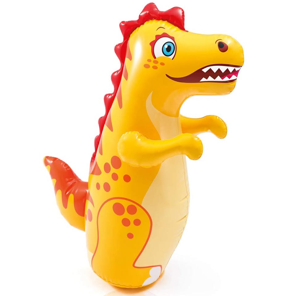 INTEX 3-D Bop Bags – Dolphin, Dinosaur Tiger Designs #44669