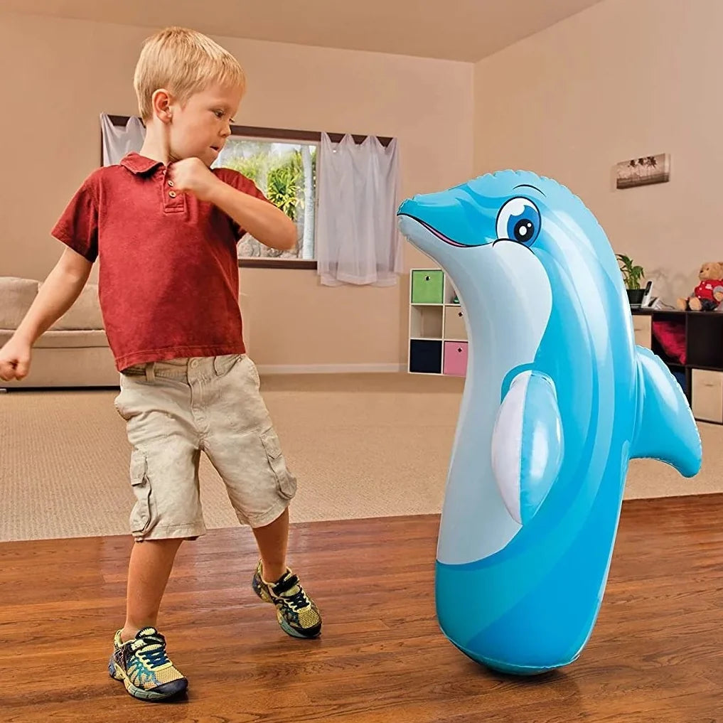 INTEX 3-D Bop Bags – Dolphin, Dinosaur & Tiger Designs #44669