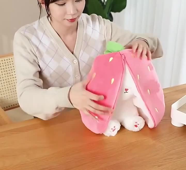 Adorable Cute Bunny Plush Toy & Pillow | Soft Cuddle Buddy for Kids