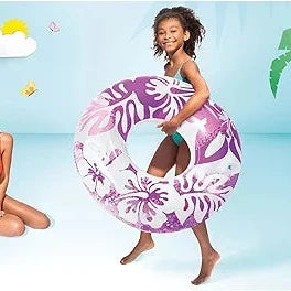 Intex Clear Color Swim Tube 36” – Inflatable Pool Ring (91cm) #59251