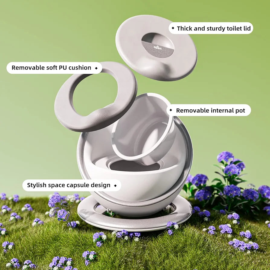 Luxury Baby Potty Trainer with Soft Comfort Seat