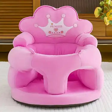 Crown Shape Baby Sofa Floor Seat – Soft & Comfortable