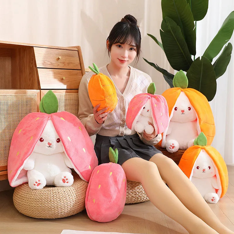 Adorable Cute Bunny Plush Toy & Pillow | Soft Cuddle Buddy for Kids
