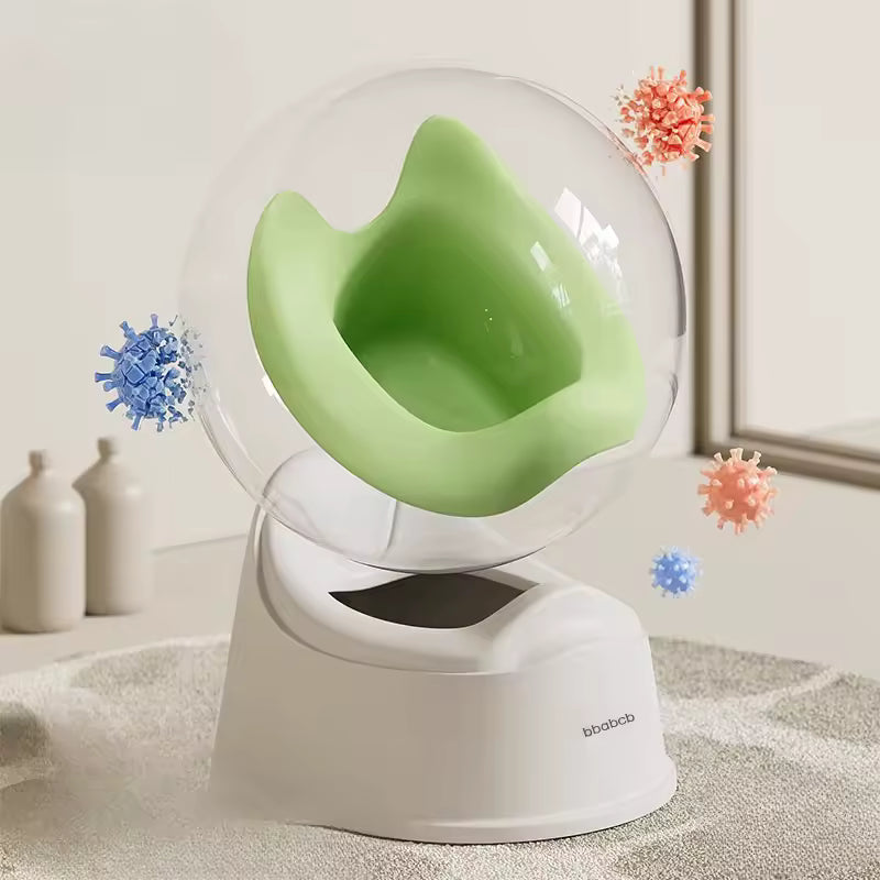 Baby Potty Trainer – Lightweight Fiber Body & Easy to Clean