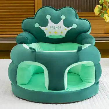 Crown Shape Baby Sofa Floor Seat – Soft & Comfortable