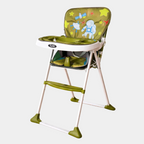 Baby High Chair Booster Feeding Set – Green Colour