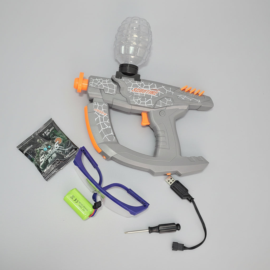 Shooting Elite High-Speed Electric Water Bomb Gun – Motorized Water Bullet Blaster