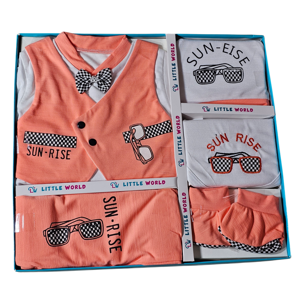 Little World Newborn Baby Gift Box Set – Essential Baby Clothing