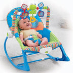 Baby Rocker – Infant to Toddler with Fold-Out Kickstand (0M+, 40 lbs / 18 kg)