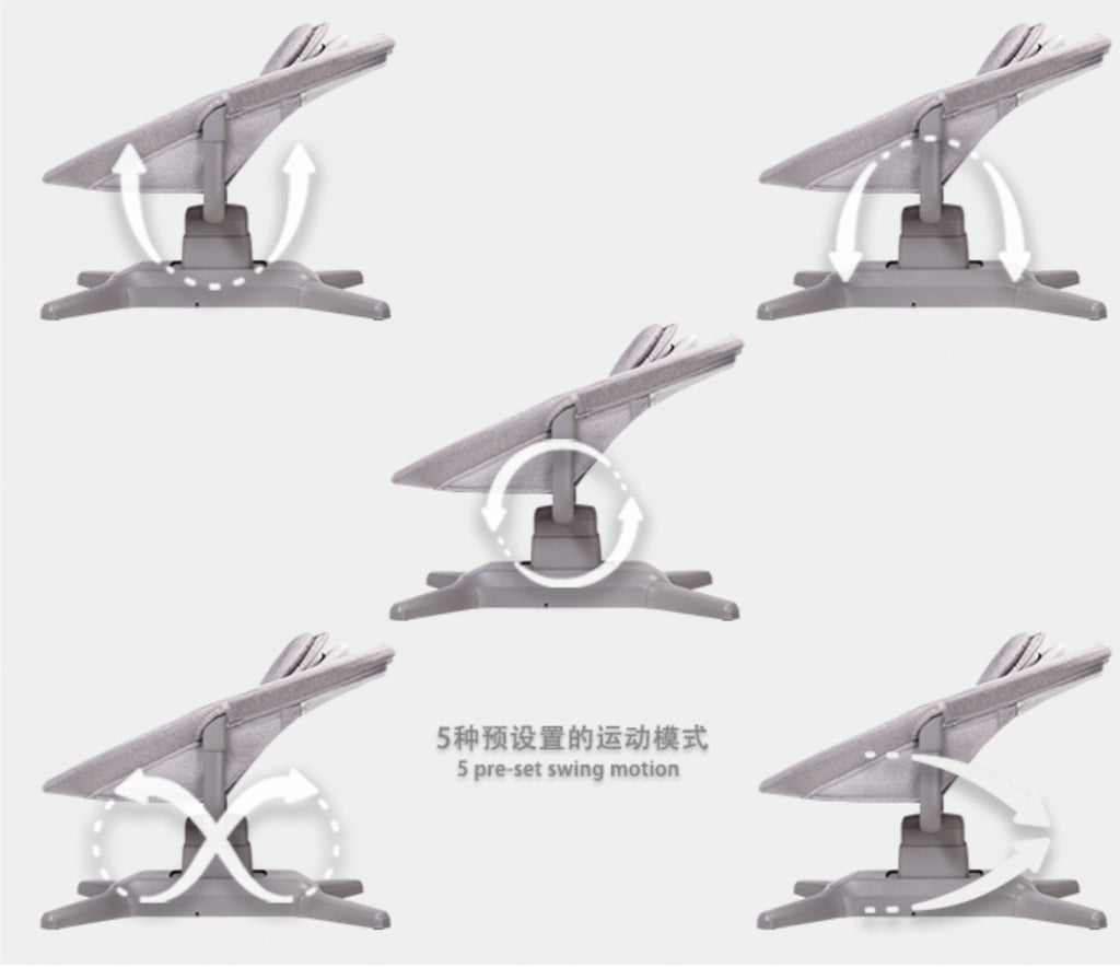 X Multi-Motion Baby Cradle – Smart Comfort for Your Baby