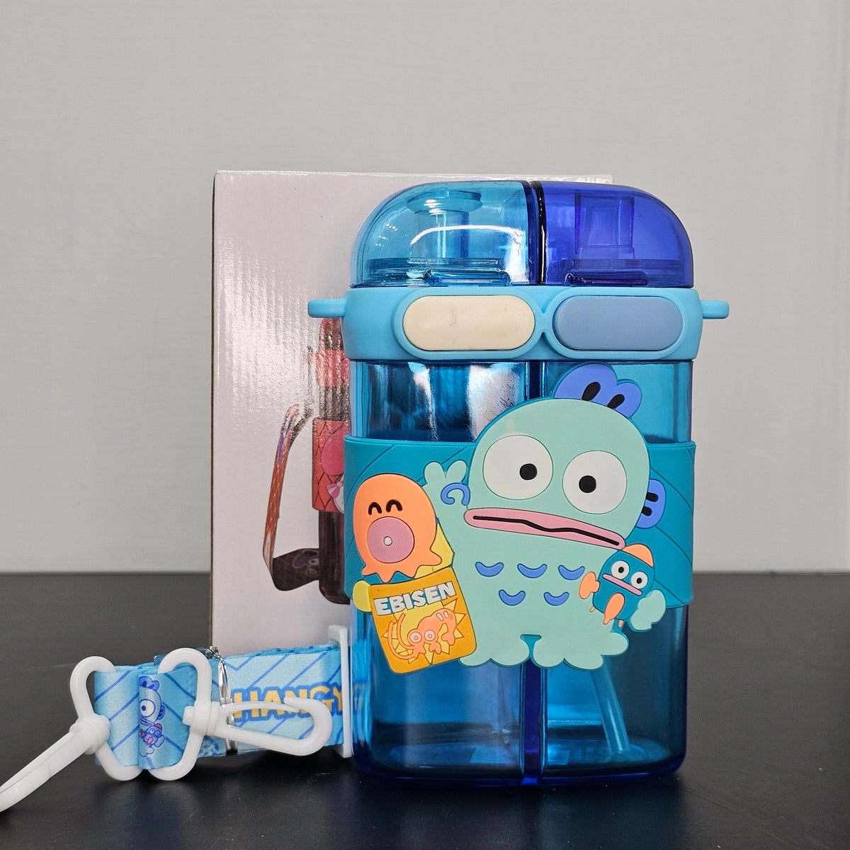 2-in-1 Kids Water Bottle 600ml – Straw & Sipper