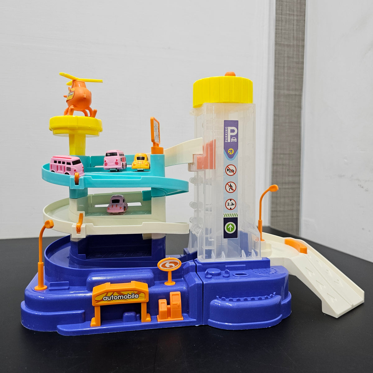 Automobile Adventure Multi-Level Runway – Dual Mode Fun for Kids!