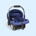 Baby Carry Cot with Soft Mattress – Steel Handle, Canopy & Safety Belt