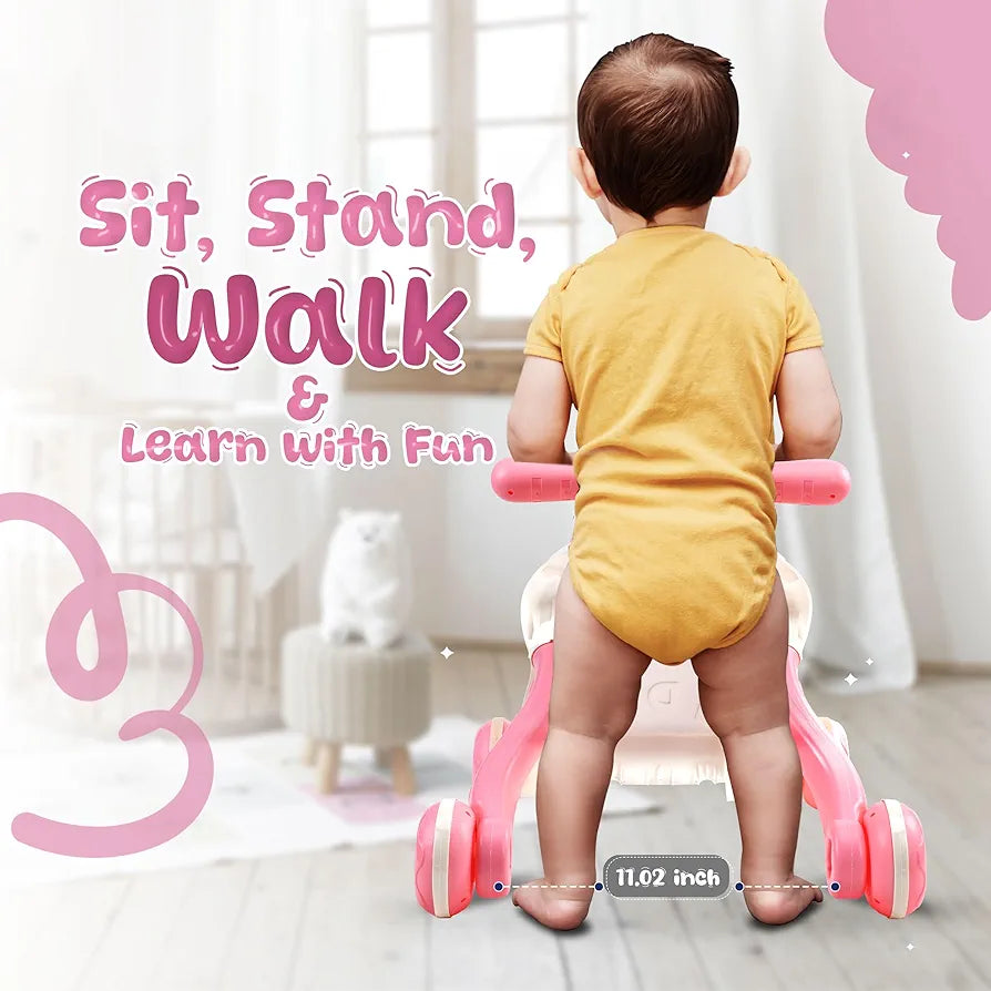 3-in-1 Baby Activity Walker with Music & Lights