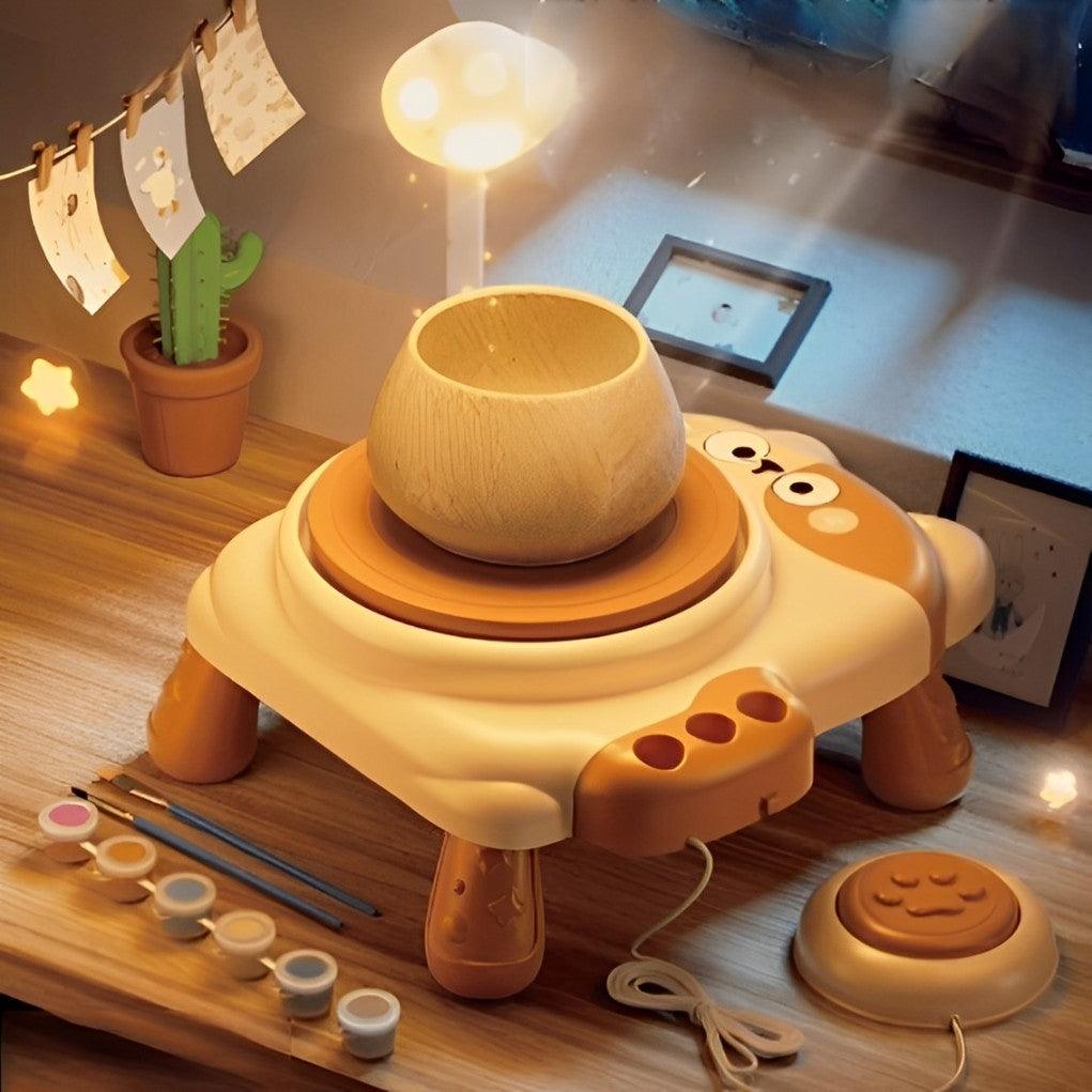 Ceramic Pottery Machine – Creative Art Training for Kids