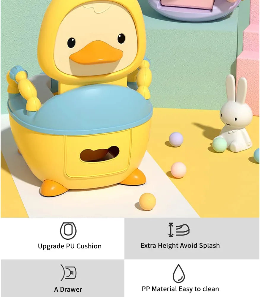Duck Shape Baby Potty Trainer