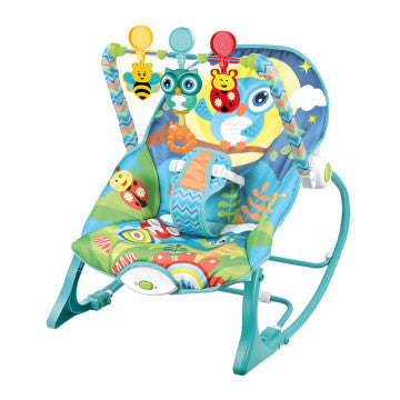 Baby Rocker – Infant to Toddler with Fold-Out Kickstand (0M+, 40 lbs / 18 kg)