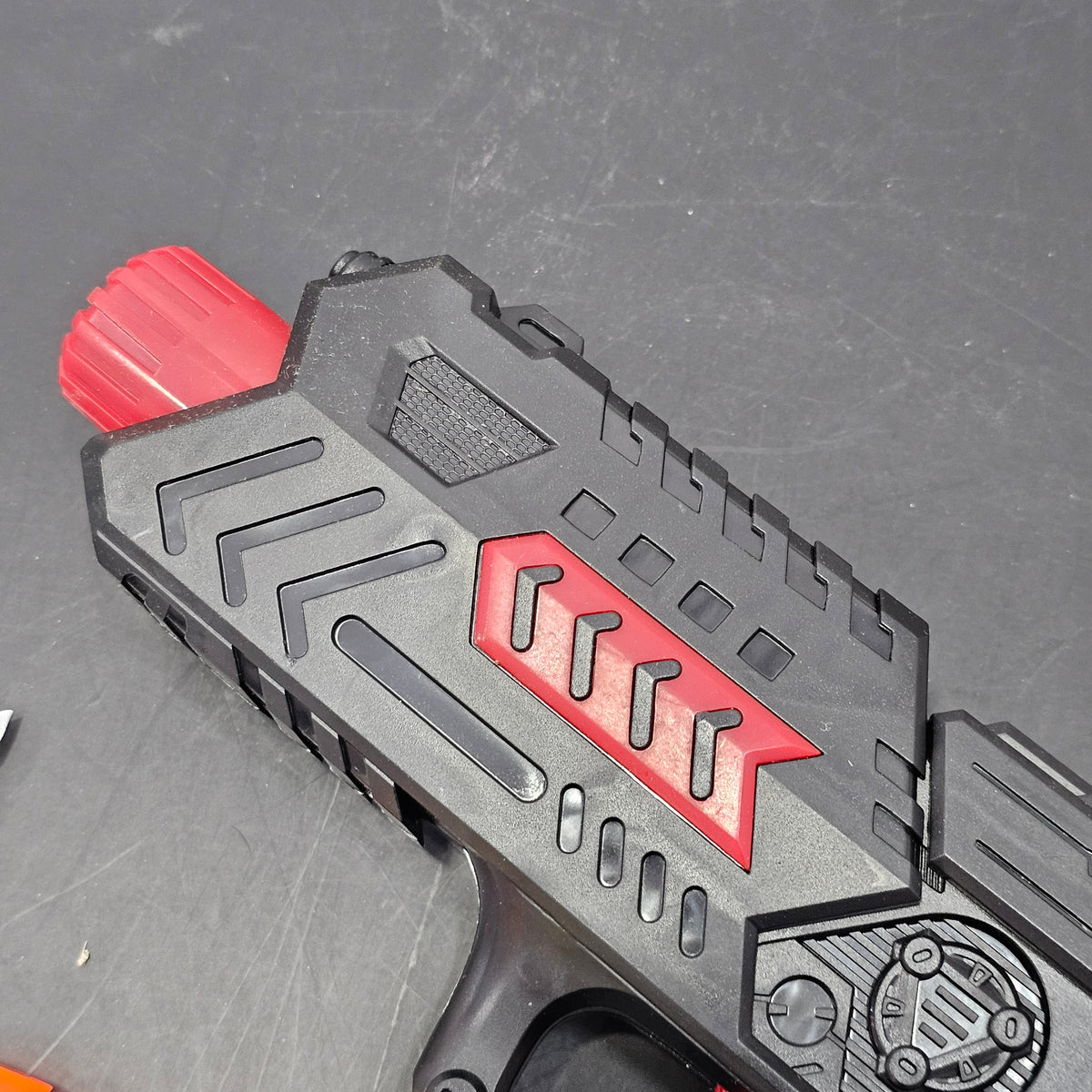 Black Hawk 10-Shot Pressure Transmitter Toy Gun – Dual Function Long-Range Blaster