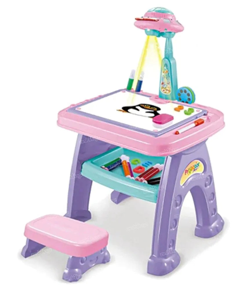 2 in 1 Projector Art & Writing Board – Creative Learning Fun!