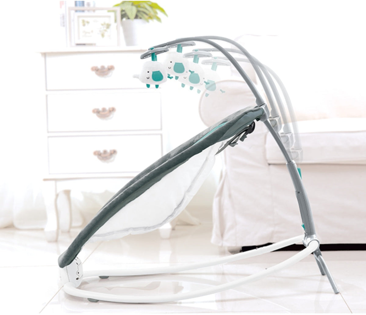 Mastela Fold-Up Rocker – Melodies & Soothe Bouncer