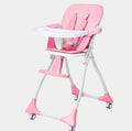 Baby High Chair Booster Seat – Safe, Comfortable & Portable [with out wheels]