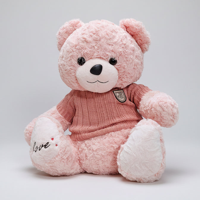 Sweater Bear – 50cm Pink Colour Soft Plush Toy