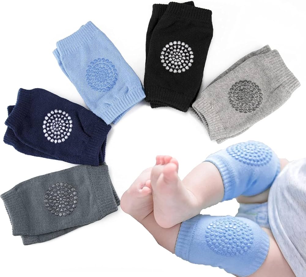 Knee Socks for Crawling Baby – Soft Protection & Anti-Slip Grip