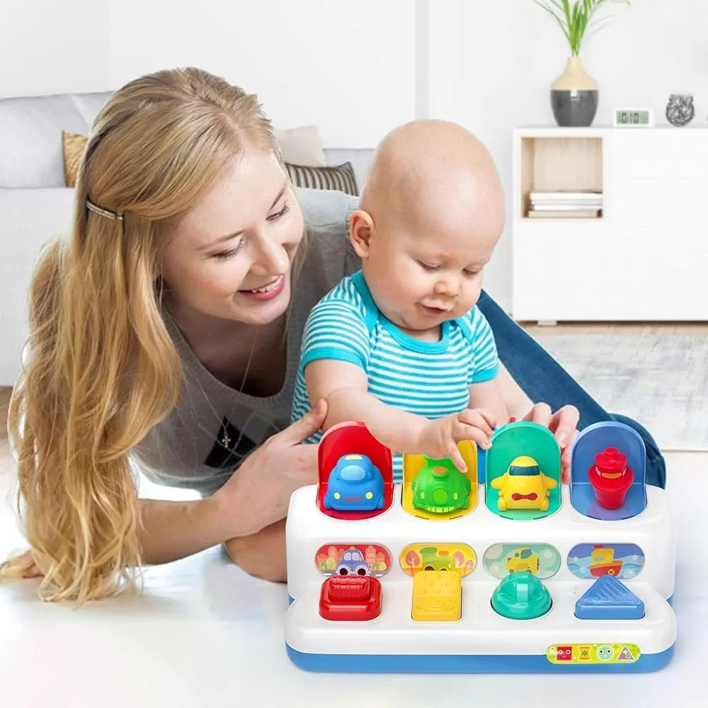 Pop-Up Vehicles – Early Education Toy for Happy Learning & Imaginative Play