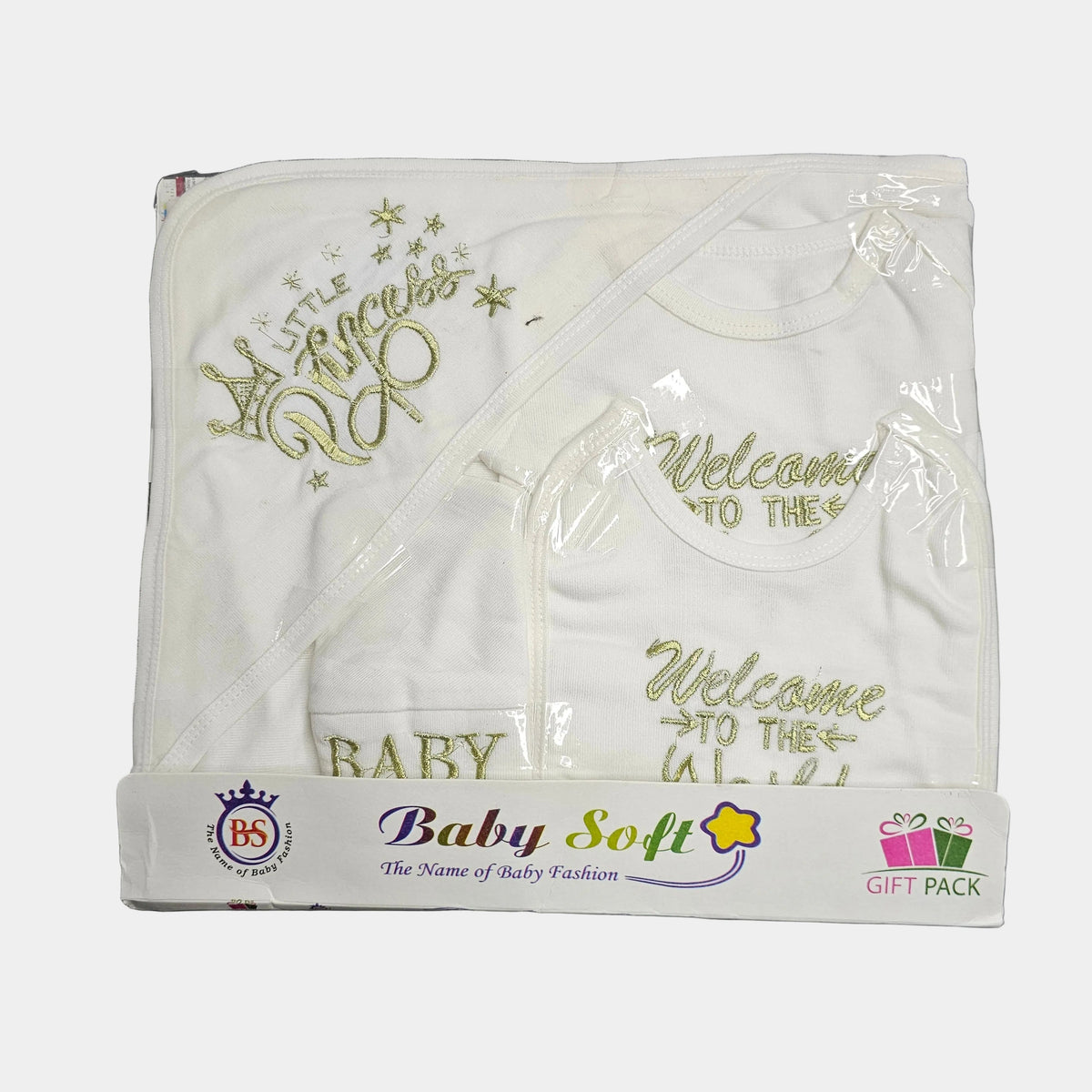 Welcome to the World Baby Dress Set – Newborn Baby Clothes