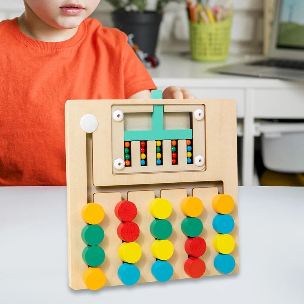 5-Color Baby Mobile – Soft Colors & Hand-Eye Coordination Toy