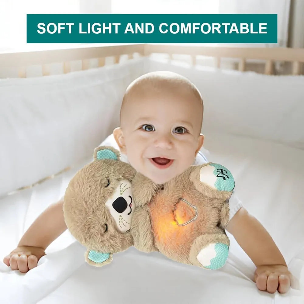 Fun Toy Breathing Bear – Realistic Plush Cuddly Toy for Kids