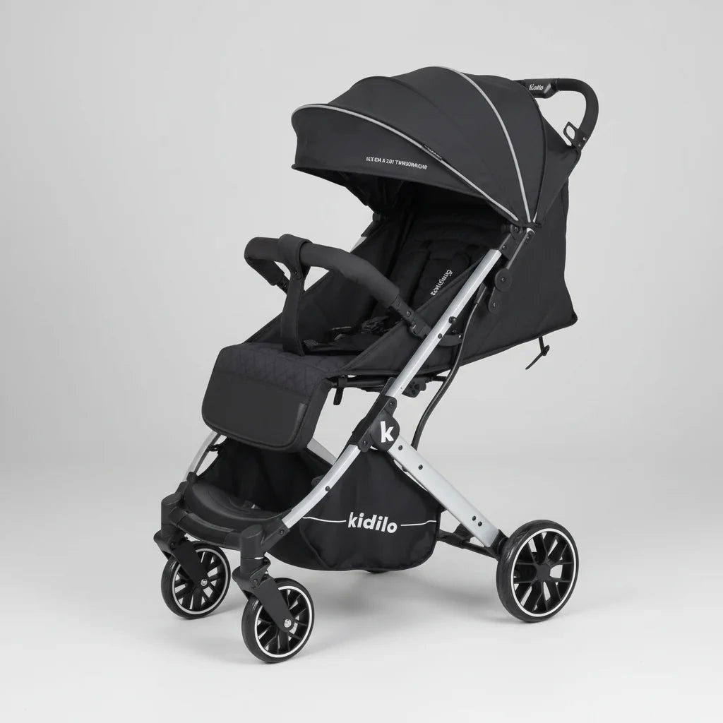 Kidilo K12 Baby Stroller & Pram – Foldable Travel Stroller