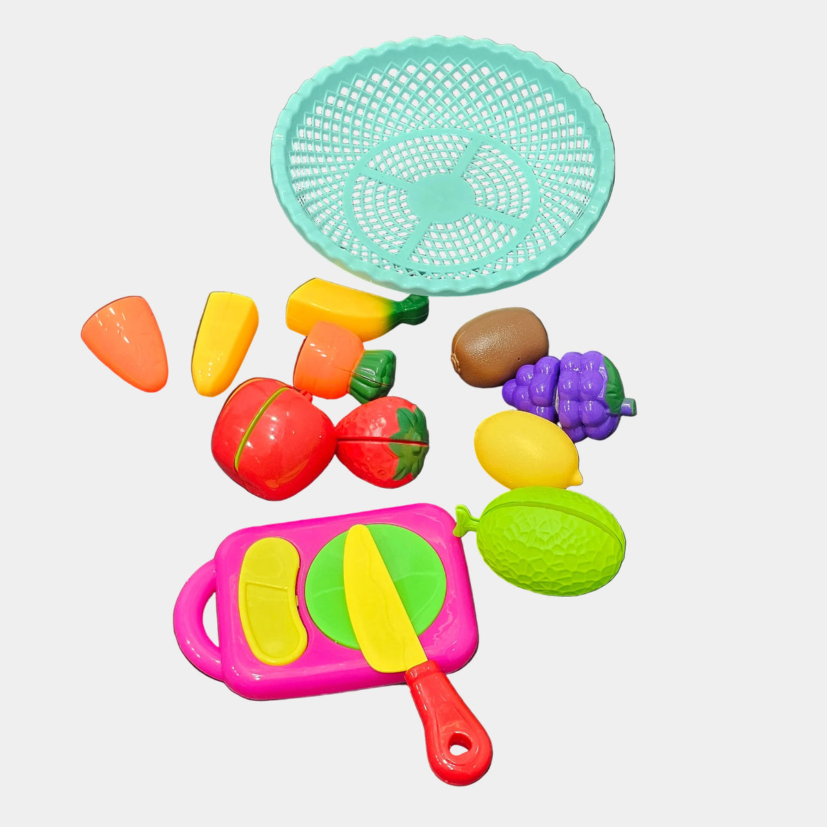 Cutting Fruits Toy Set for Kids – Fun Pretend Play with Safe Tools