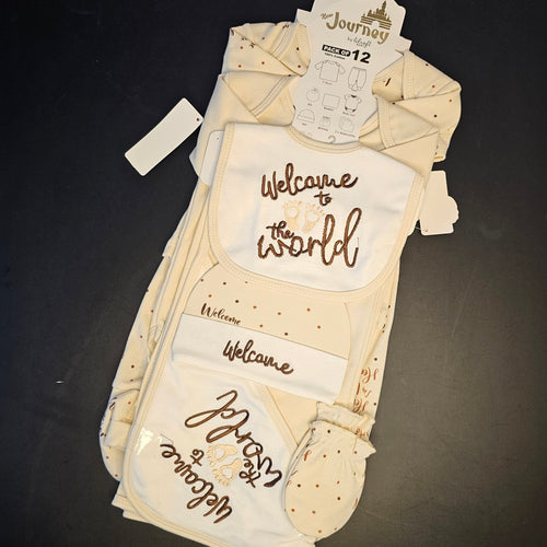 12-Piece Journey Baby Starter Set – Complete Newborn Essentials