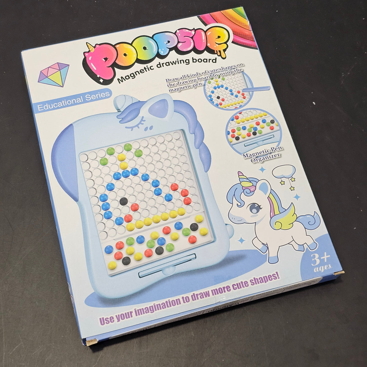 Poopsie Magnetic Drawing Board – Educational Fun for Creative Minds