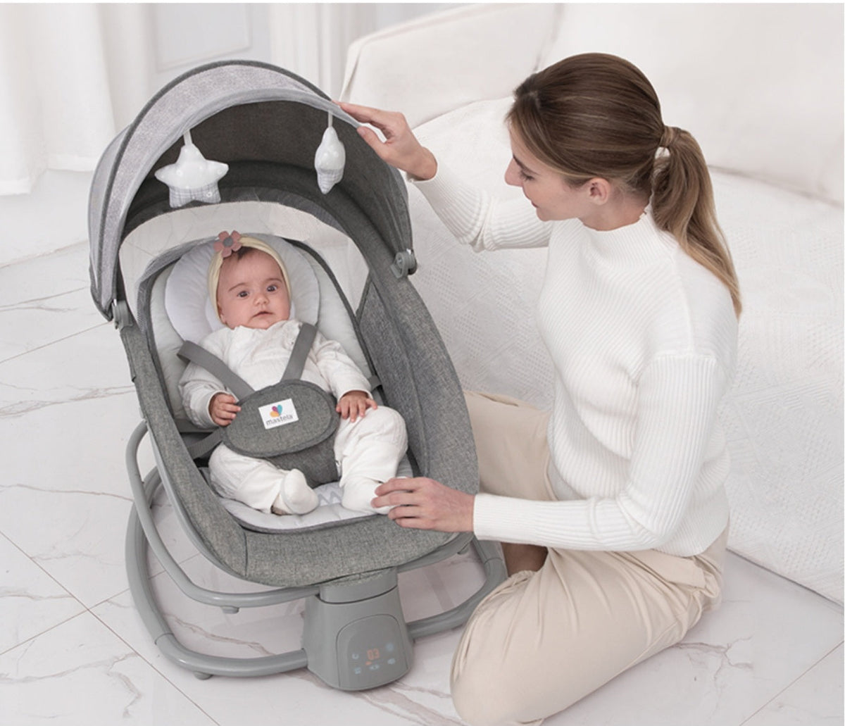 Mastela 4-in-1 Multi-Functional Fold-Up Bassinet