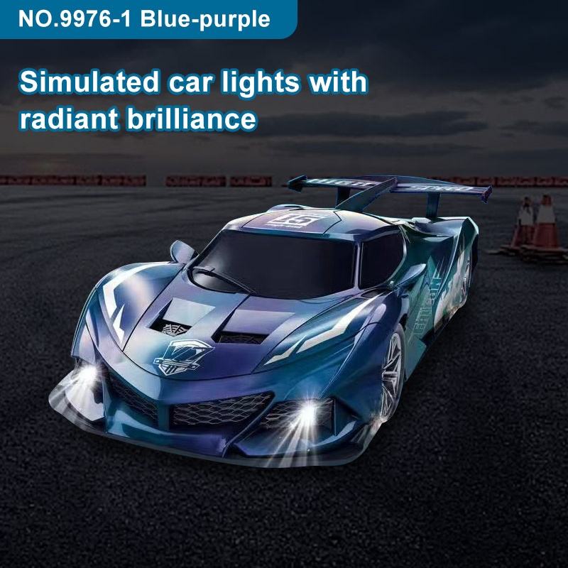 Super Racer R/C Car – Rechargeable Remote Control Car with Headlights