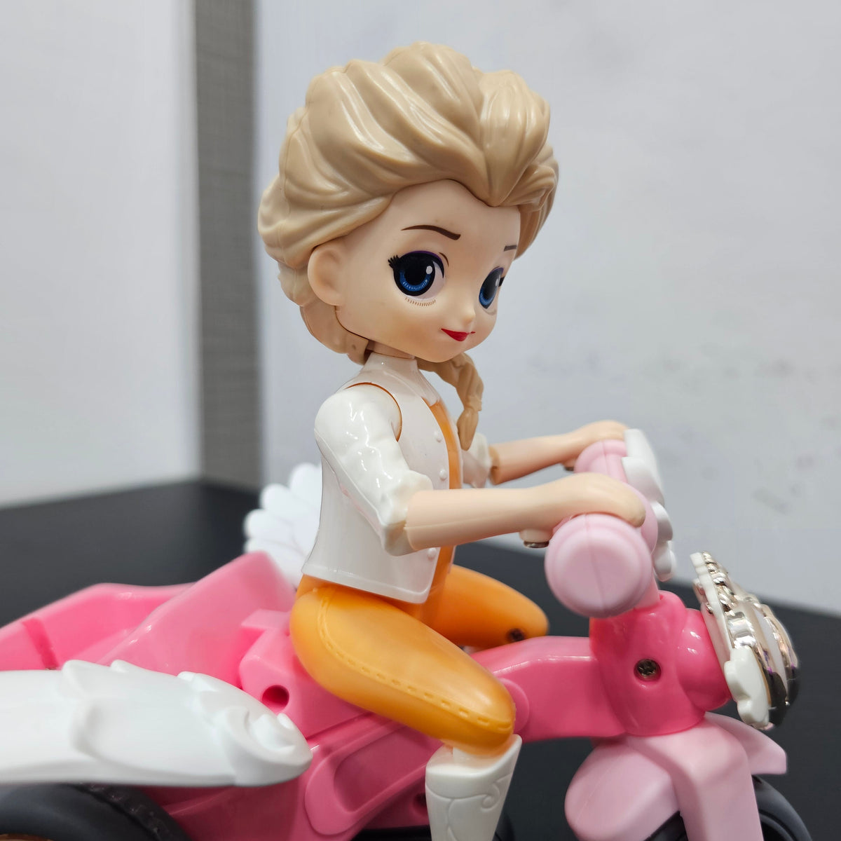 Girl Bicycle Doll with Music & Lighting