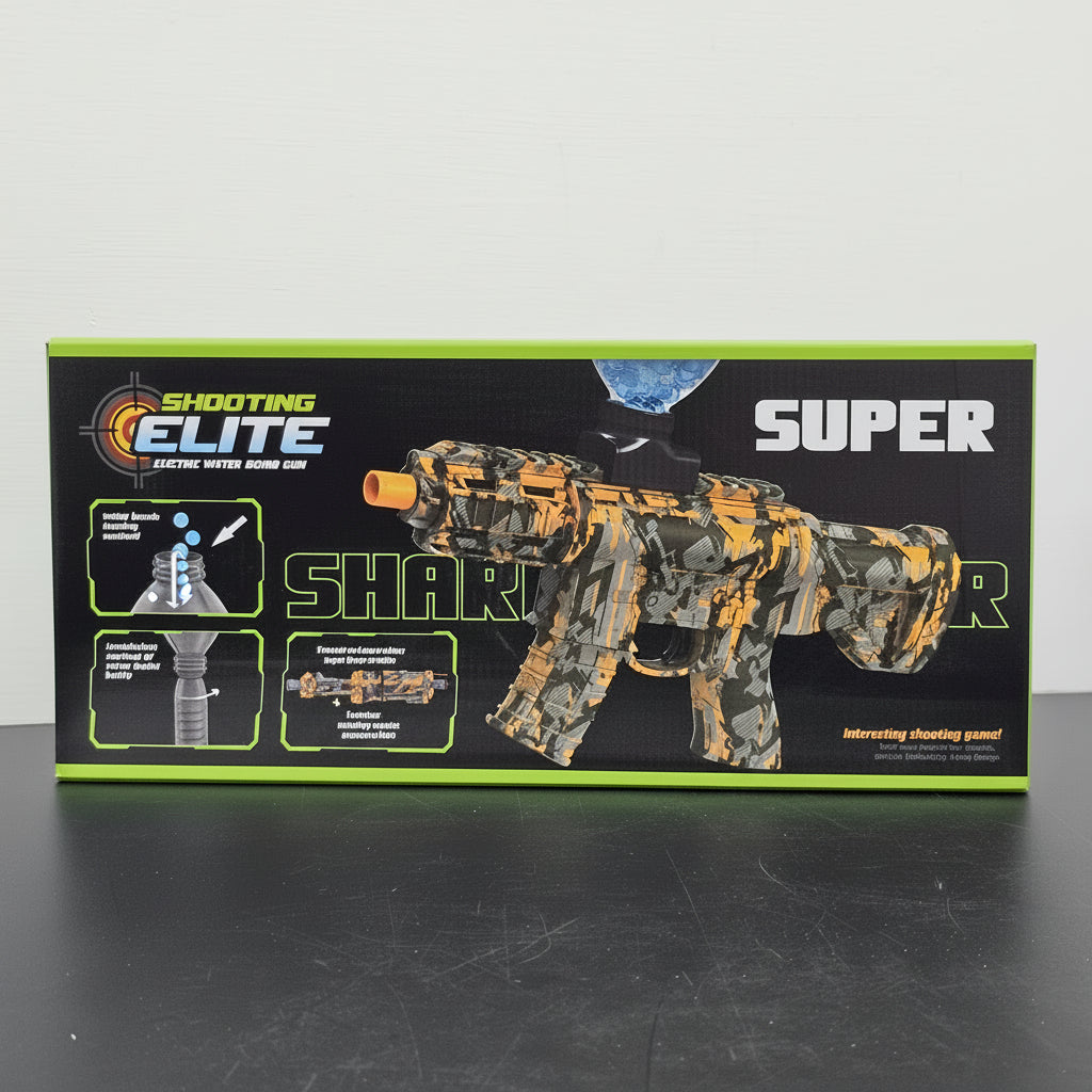 Shooting Elite Super Shark Shooter Electric Water Bomb Gun