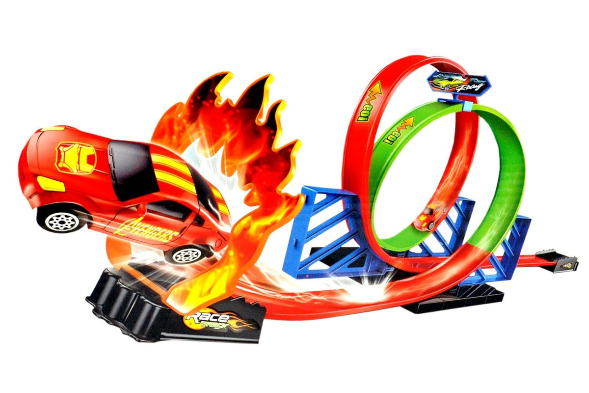 Hot Wheels Racing Car – 360° Speed Loop Family Game