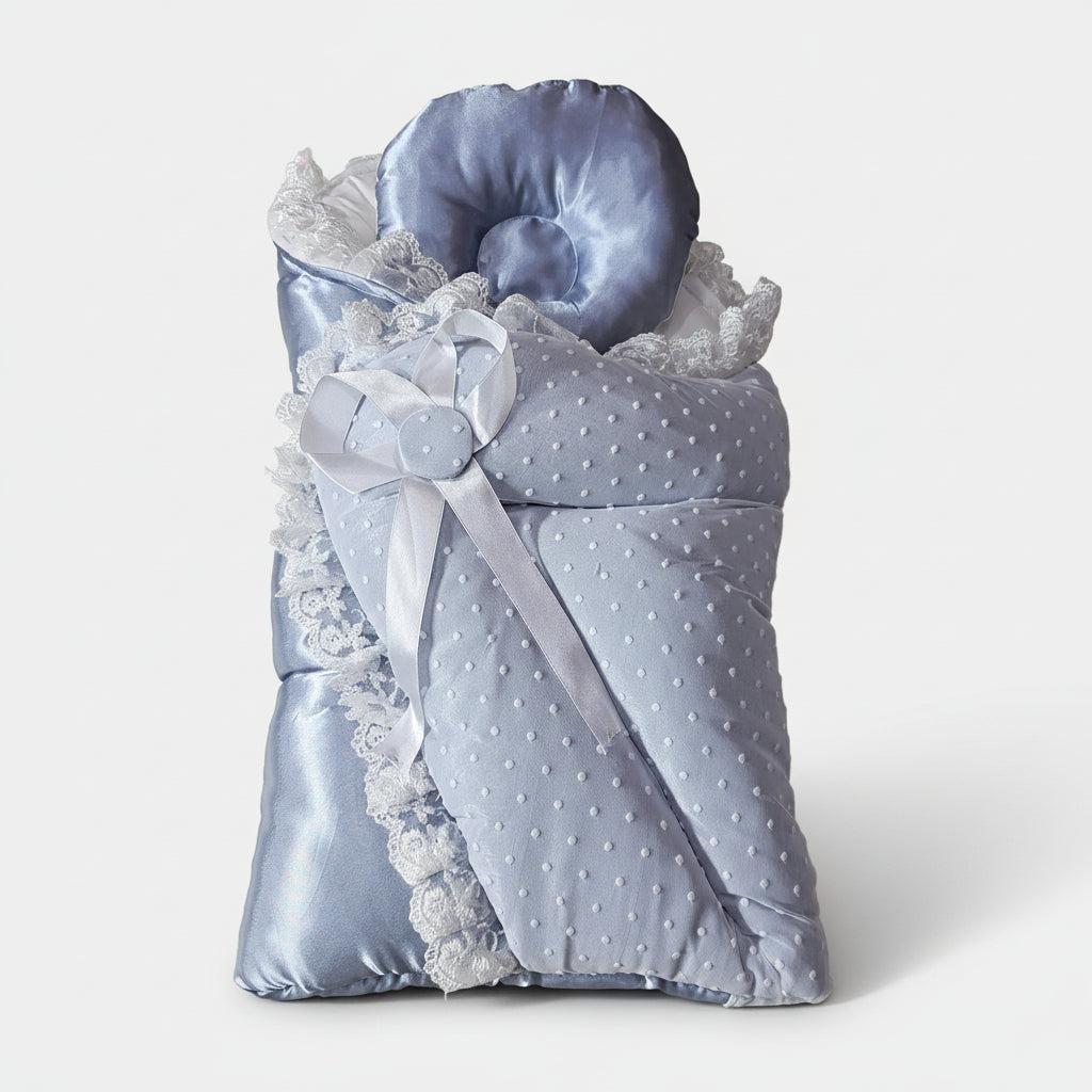 Baby Carry Nest with Head Cushion – Silk Fabric | Luxurious Comfort