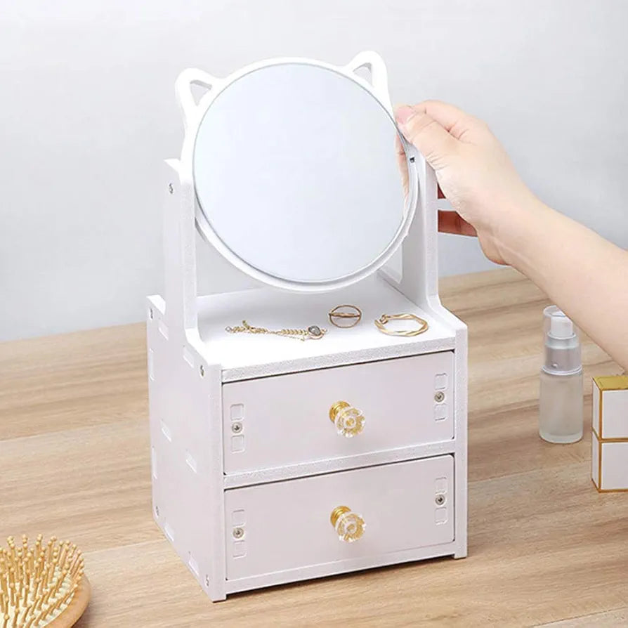 21+ Pcs Dressing Table Set – Color Makeup Toys for Kids