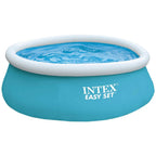 Intex 6FT Easy Set Pool – Kids Inflatable Swimming Pool (6’ x 20”) #28101